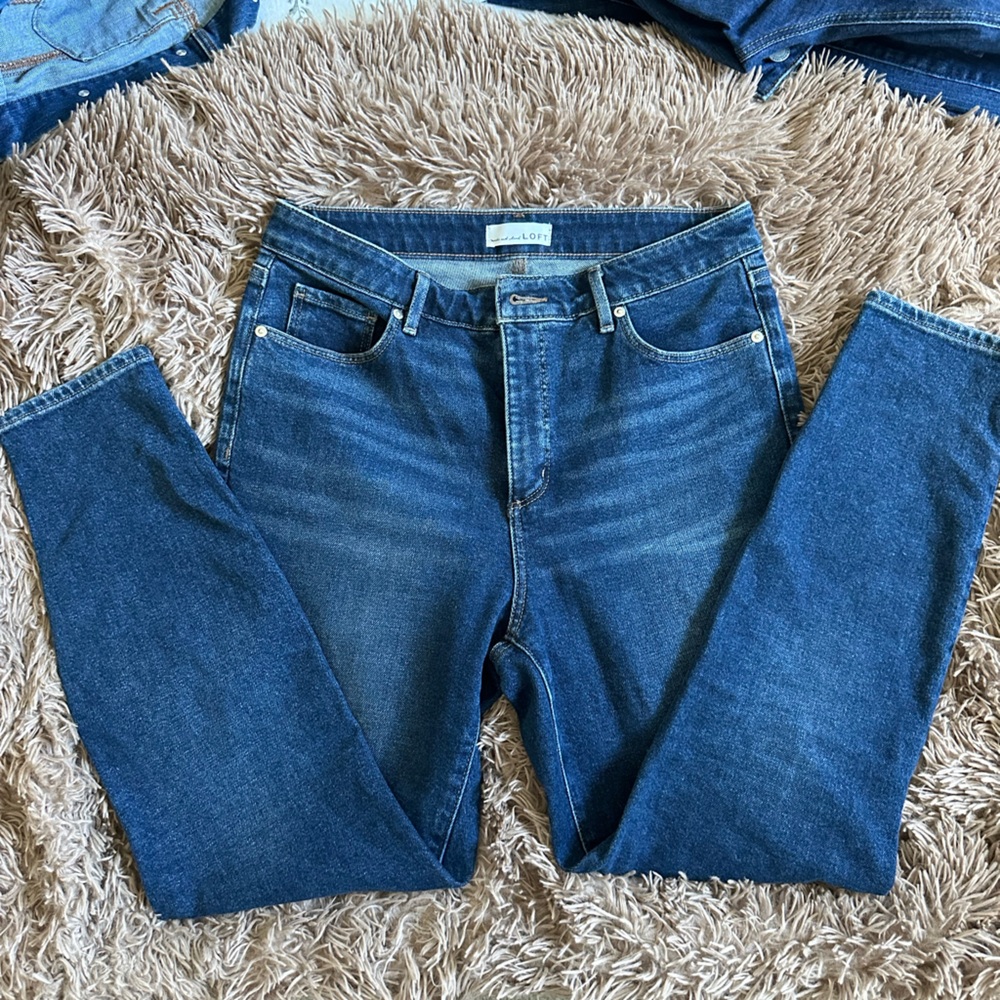 LOFT Curve Skinny Jeans